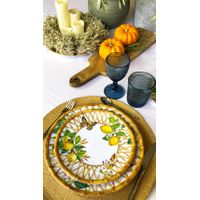 Assiette dessert en mélamine Capri 23 cm - Visuel 0